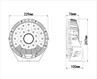 9 inch round led offroad lights