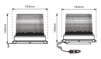 Heavy Duty LED Warning Beacon Light best